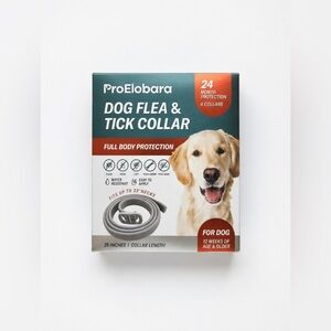 ProElonara 4 Pack of Dog Flea & Tick Collar